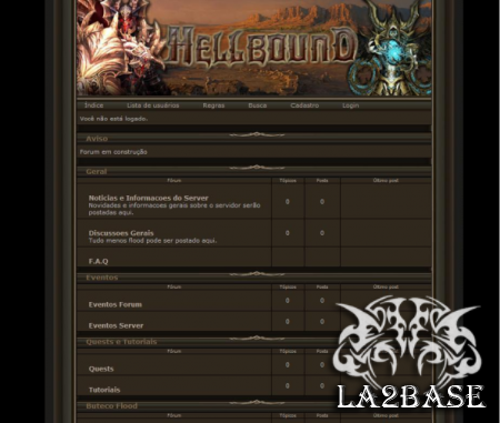 Стиль CT1 (Hellbound) для форума PunBB 1.2